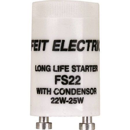 FEIT ELECTRIC Starter Fluor W/Cndsr 22W-25W FS22/10